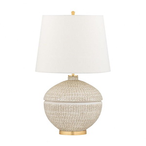 Katonah - 1 Light Table Lamp in Transitional Style - 15.5 Inches Wide by 23.75 Inches High