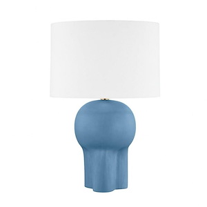 Hankins - 1 Light Table Lamp-26 Inches Tall and 17 Inches Wide