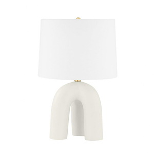 Mills Pond - 1 Light Table Lamp In Contemporary Style-21.75 Inches Tall and 13.75 Inches Wide