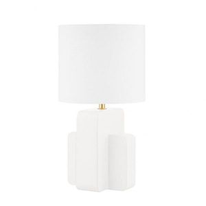 Elm Grove - 1 Light Table Lamp In Contemporary Style-22 Inches Tall and 12 Inches Wide