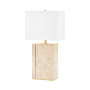 Brownsville - 1 Light Short Table Lamp In Contemporary Style-22 Inches Tall and 10.5 Inches Wide - 1099638