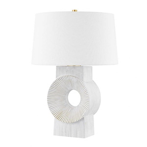 Milner - 1 Light Table Lamp-25.75 Inches Tall and 18 Inches Wide