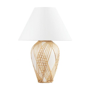 Bayonne - 1 Light Table Lamp-29 Inches Tall and 21 Inches Wide