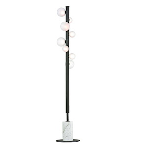 Mini Hinsdale LED Floor Lamp - 11.75 Inches Wide by 64 Inches High