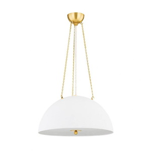 Chiswick - 3 Light Pendant-11.25 Inches Tall and 20 Inches Wide - 1290791
