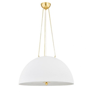 Chiswick - 4 Light Pendant-16.75 Inches Tall and 30 Inches Wide