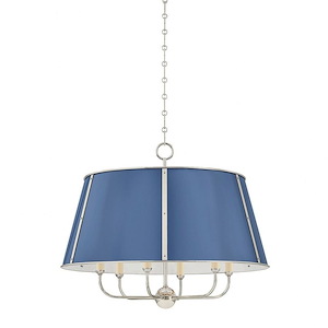 Cambridge - 6 Light Chandelier-23 Inch Tall and 28.5 Inch Wide