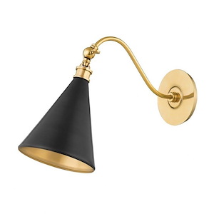 Osterley - 1 Light Wall Sconce-11 Inches Tall and 6.5 Inches Wide