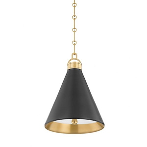 Osterley - 1 Light Pendant-13 Inches Tall and 10 Inches Wide - 1290797