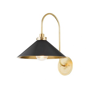 Clivedon - 1 Light Wall Sconce-16 Inches Tall and 12 Inches Wide