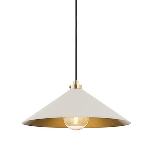 Clivedon - 1 Light Pendant-8.5 Inches Tall and 20 Inches Wide - 1290801