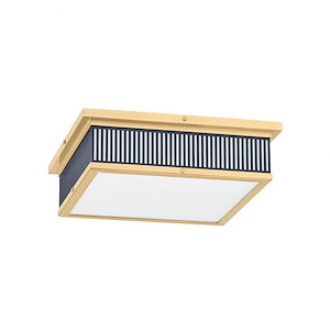 Ashdown - 25W 1 LED Flush Mount-4 Inch Tall and 14 Inch Wide - 1371419