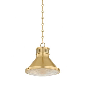 Highclere - 1 Light Pendant-12 Inch Tall and 12.75 Inch Wide - 1371434