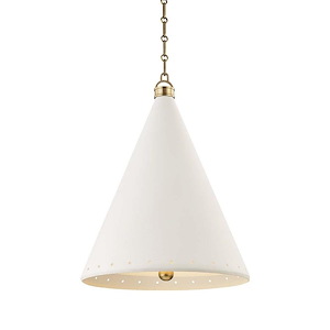 Plaster No.1 - 2 Light Pendant - 20 Inches Wide by 25 Inches High - 1071612