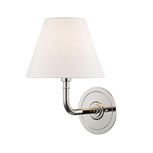 Signature No.1 - 1 Light Wall Sconce - 8 Inches Wide by 11.25 Inches High - 1020703