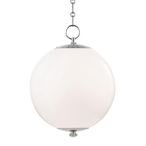 Sphere No.1 - 1 Light Pendant - 16 Inches Wide by 20.75 Inches High