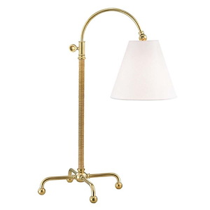 Curves No.1 - 1 Light Table Lamp - 18.5 Inches Wide by 30.5 Inches High