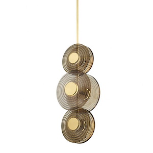 Griston - 120W 6 LED Pendant-29.25 Inches Tall and 7.75 Inches Wide