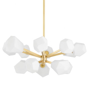Tring - 52W 13 LED Chandelier-16 Inches Tall and 35.25 Inches Wide - 1271172