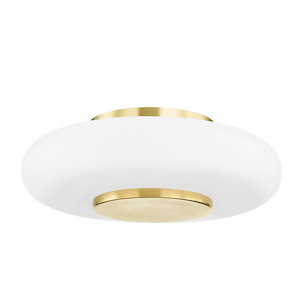 Blyford - 8W 1 LED Flush Mount-3.25 Inches Tall and 9.5 Inches Wide
