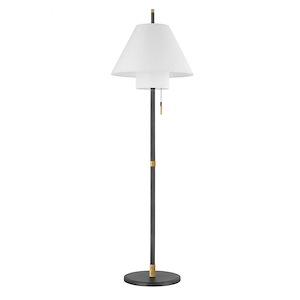 Glenmoore - 1 Light Floor Lamp-66.25 Inches Tall and 20 Inches Wide