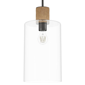 Vanning - 1 Light Pendant In Modern Style-75 Inches Tall and 9 Inches Wide - 1315496