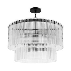 Ontario - 6 Light Large Pendant-20.1 Inches Tall and 24 Inches Wide - 1345678