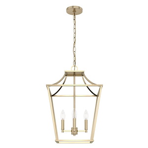 Laurel Ridge - 4 Light Pendant In Formal Style-22.75 Inches Tall and 15.5 Inches Wide