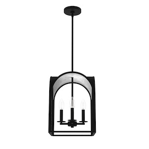 Dukestown 4-Light Pendant in Transitional Style-12 Inches Wide by 16 Inches High