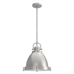 Bridgemoor 2-Light Pendant in Industrial Style-14 Inches Wide by 23.25 Inches High - 1058597