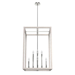 Squire Manor - 4 Light Pendant In Modern Style-33 Inches Tall and 22 Inches Wide - 1265997
