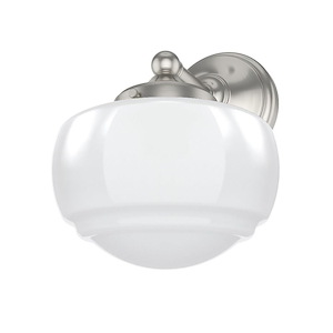 Saddle Creek - 1 Light Wall Sconce In Transitional Style-9.75 Inches Tall and 7.5 Inches Wide