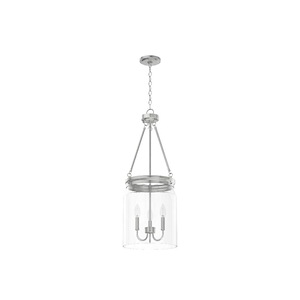Devon Park 3-Light Pendant In Farmhouse Style-32 Inches Tall and 12 Inches Wide
