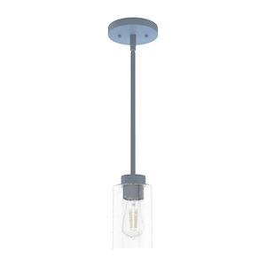 Hartland 1-Light Mini Pendant in Casual Style-4 Inches Wide by 15 Inches High - 1034573