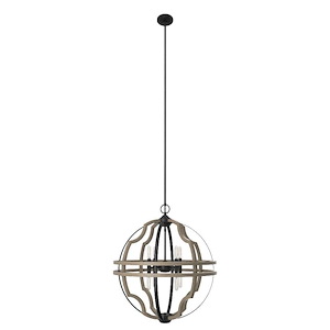 Stone Creek 8-Light Pendant In Transitional Style-28.75 Inches Tall and 25.5 Inches Wide