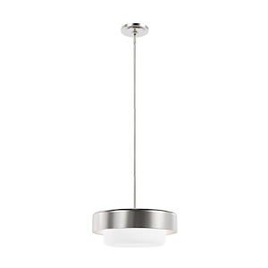 Station - 2 Light Pendant In Modern Style-5.5 Inches Tall and 14 Inches Wide - 1277283