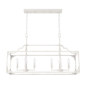 Highland Hill 8-Light Chandelier Ceiling Light Fixture 40 Inches Wide by 27.75 Inches Tall