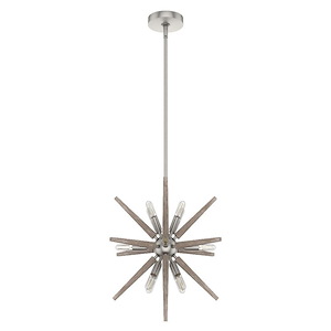 Jupiter Star - 12 Light Pendant In Mid-Century Modern Style-18.75 Inches Tall and 18.5 Inches Wide - 1270412