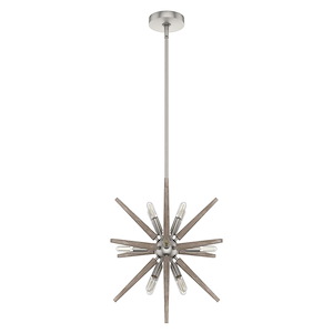 Jupiter Star - 12 Light Pendant In Mid-Century Modern Style-18.75 Inches Tall and 18.5 Inches Wide - 1270412