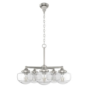Saddle Creek - 5 Light Chandelier In Transitional Style-18.25 Inches Tall and 23.75 Inches Wide