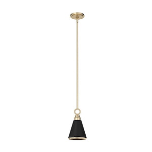 Klein - 1 Light Pendant In Casual Style-10.5 Inches Tall and 6 Inches Wide - 1270402