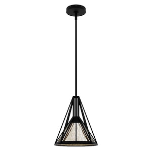 Rafner - 1 Light Pendant In Craftsman Style-11.5 Inches Tall and 10.25 Inches Wide - 1286772