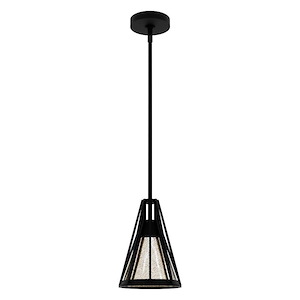 Rafner - 1 Light Pendant In Craftsman Style-19 Inches Tall and 7 Inches Wide