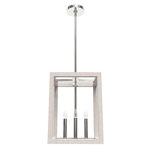 Squire Manor - 4 Light Pendant In Modern Style-15.75 Inches Tall and 12.25 Inches Wide - 1270066