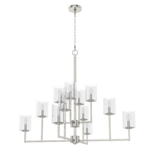 Kerrison - 12 Light Chandelier In Modern Style-33.75 Inches Tall and 40.5 Inches Wide - 1286778