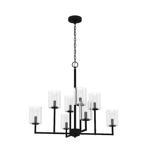 Kerrison - 8 Light Chandelier In Modern Style-26.25 Inches Tall and 30.5 Inches Wide - 1286779