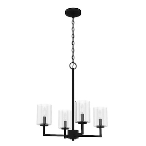 Kerrison - 4 Light Chandelier In Modern Style-22.75 Inches Tall and 20.5 Inches Wide
