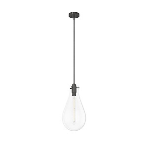 Lundin - 1 Light Pendant In Formal Style-21 Inches Tall and 11 Inches Wide - 1112891