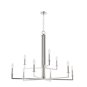 Bearden - 9 Light Chandelier-28.25 Inches Tall and 40 Inches Wide - 1286785