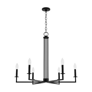 Bearden - 6 Light Chandelier-24.25 Inches Tall and 30 Inches Wide - 1286786